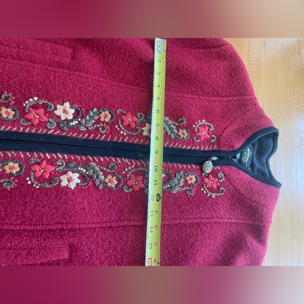 Icelandic Embroidered Jacket - image 8